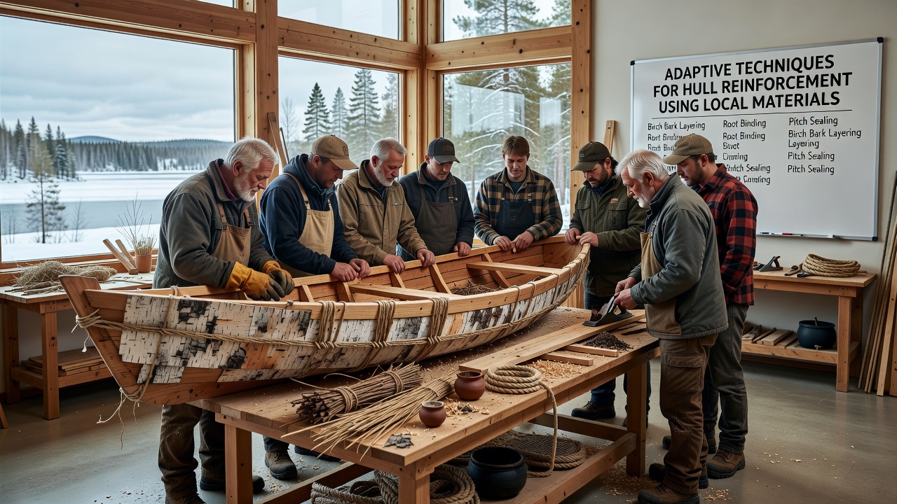 Small Boat Builders Share Adaptive Techniques for Hull Reinforcement Using Local Materials in Northern Inland Regions